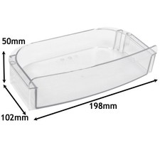 GORENJE BAUMATIC FAGOR Fridge Door Tray Shelf Half 198 x 50 x 102mm