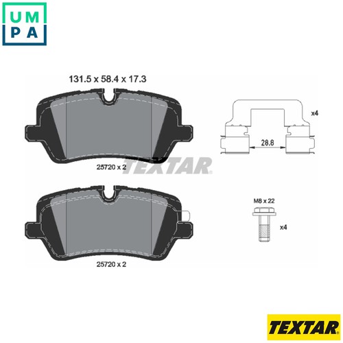 Brake pad set disc - pad,