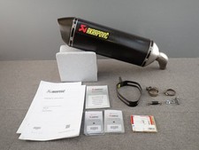 AKRAPOVIC Slip-On Exhaust System for SV650/X, Titanium, S-S6SO9-HRC/1