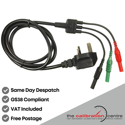 Mains test lead - mains, for