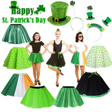 St Patricks Day Skirts Ireland Costume Irish Costume Women's sizes