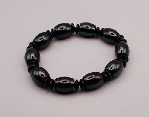 Black magnetic hematite - black,