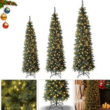 Pre lit slim pencil christmas - slim,