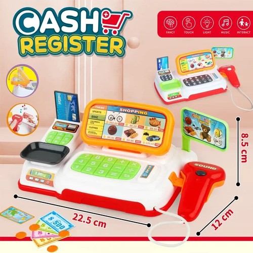 Kids mini toy cash register - kids,