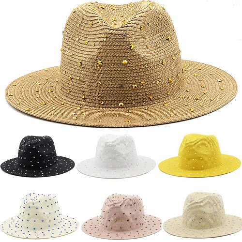 Glitter crystal foldable - glitter, hat