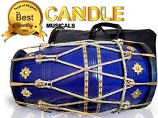 High Quality Folk Musical Instrument Nut N Bolt Tuned Drum Wooden Dholak Dholki