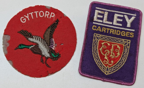 Eley cartridges cloth badge - cloth,