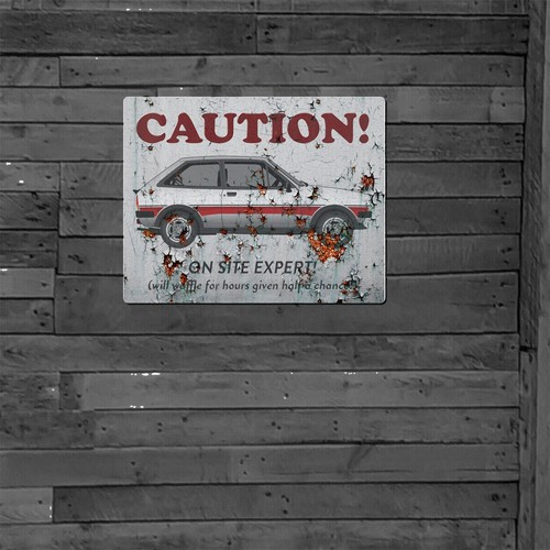 Man cave metal - man,