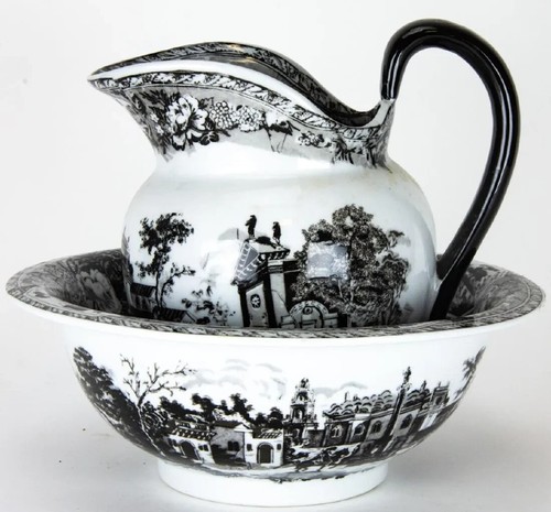 Pitcher bowl set wash - pitcher, &