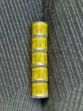 5 Racing Pigeon Rings - from Belgium, BELG 89