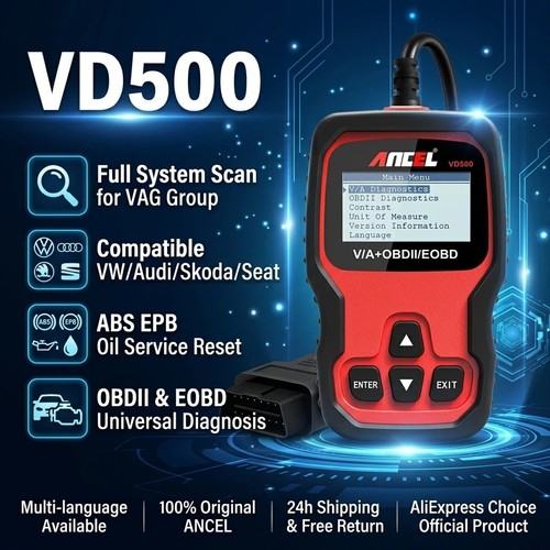 Ancel vd500 car all - vd500,