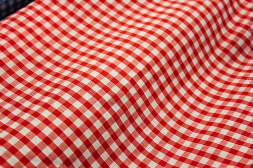 Inch cotton gingham fabric - cotton,