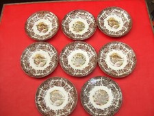 9 X ROYAL WORCESTER  PALISSY