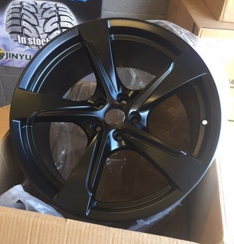 Alloy wheels black fits - 4x,