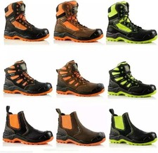Buckler Hi-Viz Safety Boots
