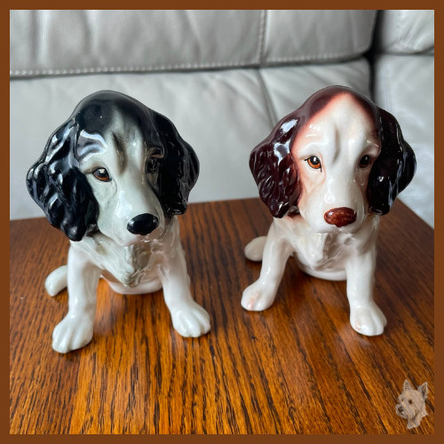 Vintage sylvac spaniel dog - vintage,