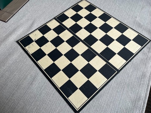 Vintage 1970 folding chess - vintage,