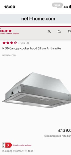 D51 naa1cob neff canopy - d51,