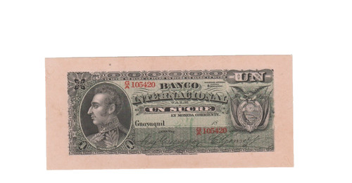 Ecuador - ecuador, (banco