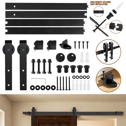 Sliding door hardware kit - sliding, 6ft