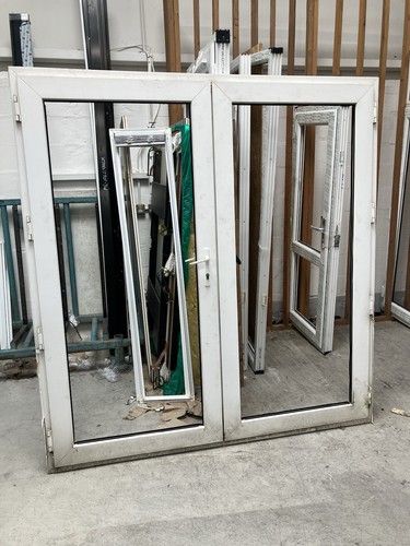 White upvc used - white,