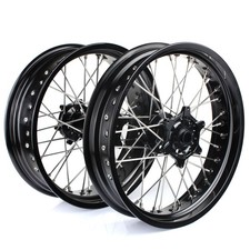 17"x3.5/5 Supermoto Black