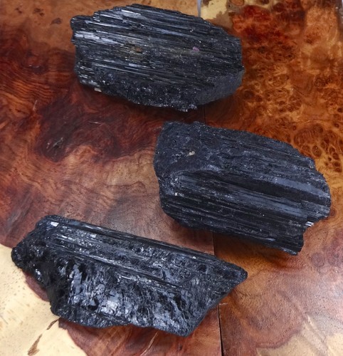 Large black tourmaline crystal - large,