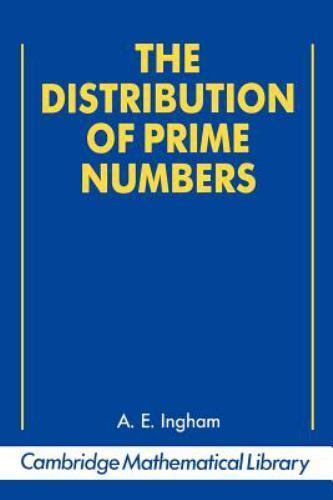 Distribution prime numbers - distribution, of