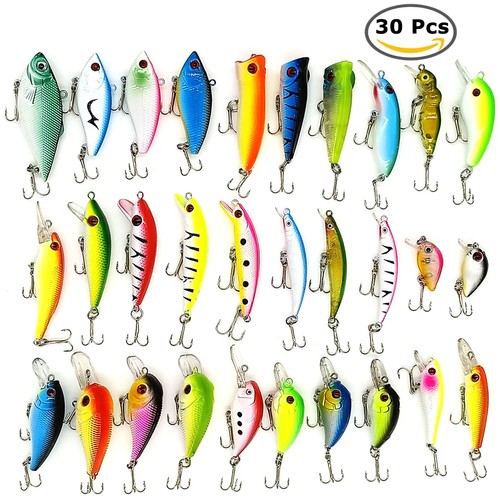30pcs kinds fishing lures - 30pcs,