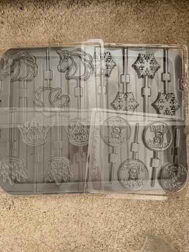 Chocolate lolly molds - chocolate,