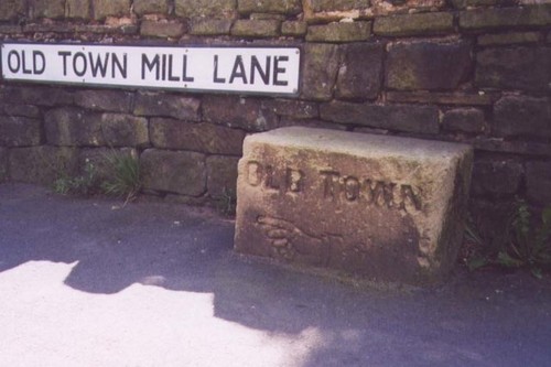 Photo 6x4 old guide stone - photo,