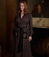 Joanie Vetiver Robe Dress