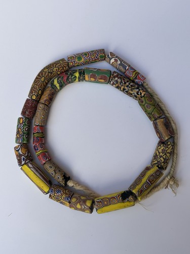Old venetian millefiori trade - old,