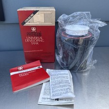 PATERSON Vintage Universal Developing Tank System 4 New Old Stock (Looks Unused)