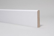 Skirting Board  White Primed MDF  Bullnose  94 x 14 x 2700mm