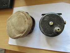 XX rare vintage youngs perfect style 10B army navy salmon fly fishing reel 3.5"