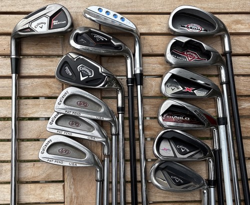 13x callaway irons bundle - irons, -bundle-