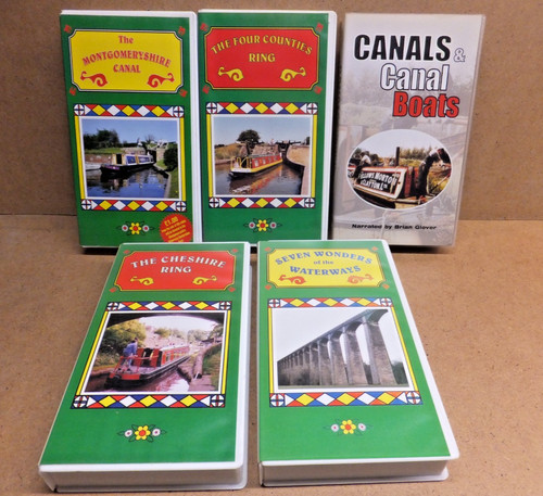 Vhs video tapes canals - video,