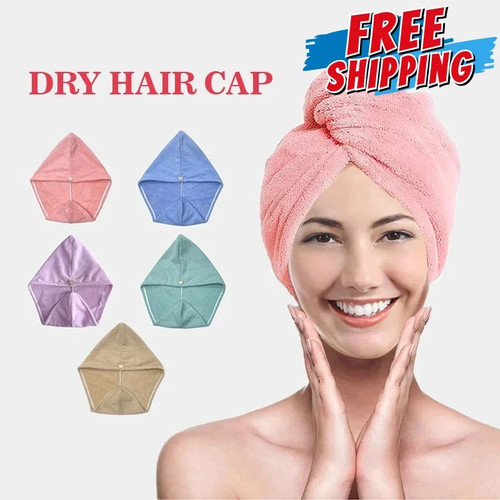 Hair towel wrap for wet - towel,