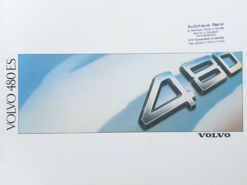 Volvo 480es 1988 - volvo,