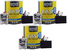 U POL EASY 1 Car Body Filler Putty DEEP BIG SMOOTH ONE - 3L  x 3