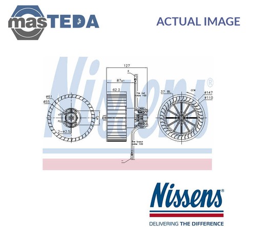 87402 interior blower fan - 87402,