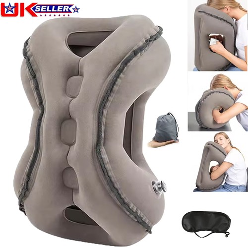 Inflatable travel pillow for - inflatable,