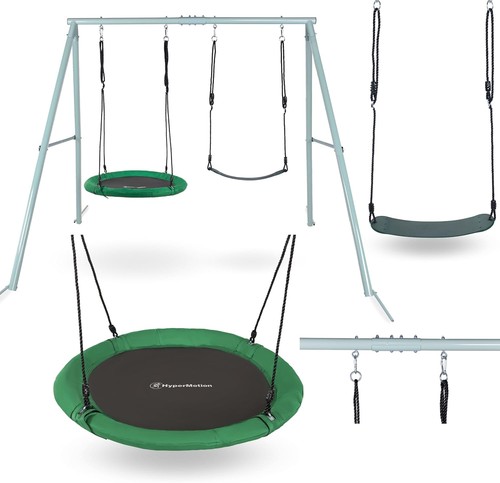 Garden swing set with nest - swing,