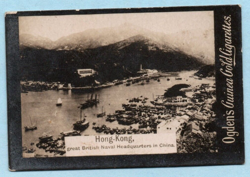 Cigarette card hong kong - card,