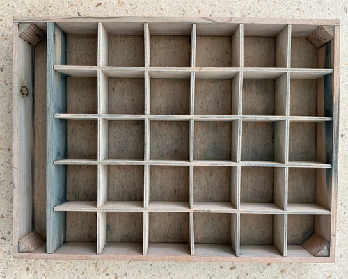 Wooden sorting storage - wooden,
