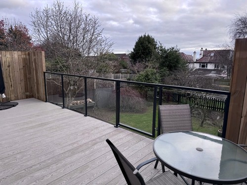 Steel 10mm toughened glass - steel,