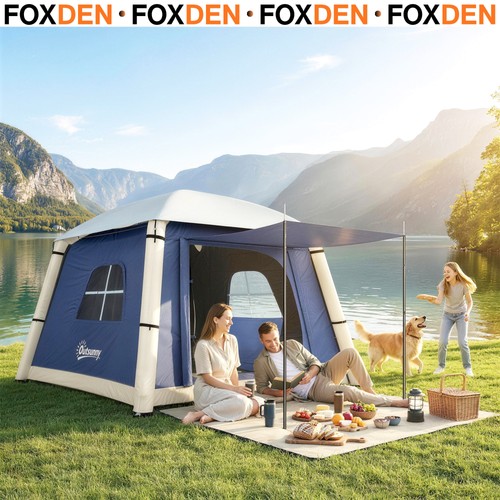Inflatable camping tent - camping,