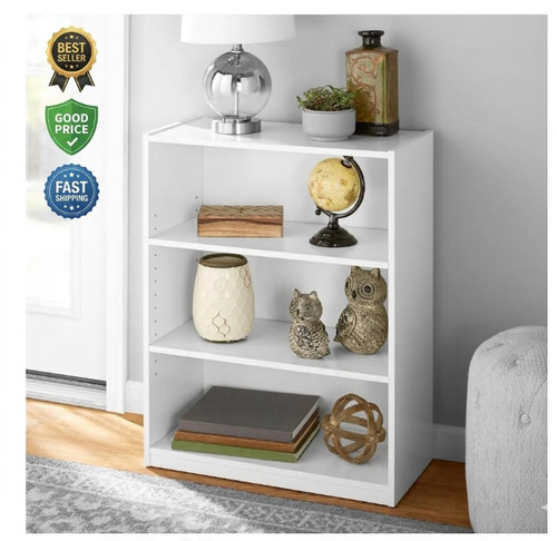 Shelf bookcase with - 3-shelf,
