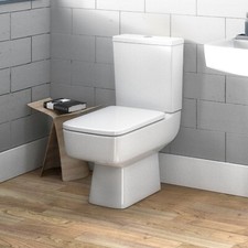 Square Close Coupled Toilet